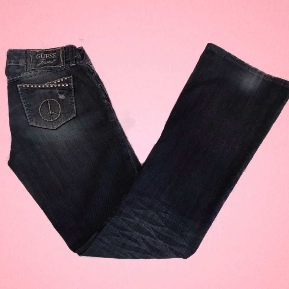 Guess Foxy Flare Jean Size 26 Stretch